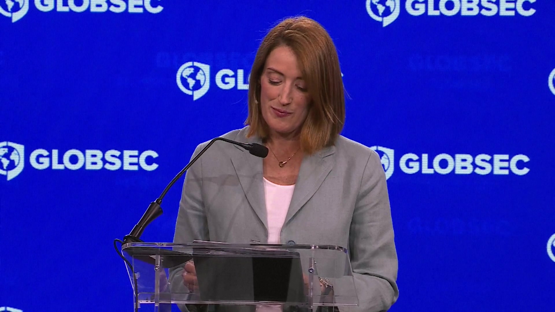GLOBSEC leadership Forum - "Europe’s High Stakes Moment": keynote speech by Roberta METSOLA, EP President